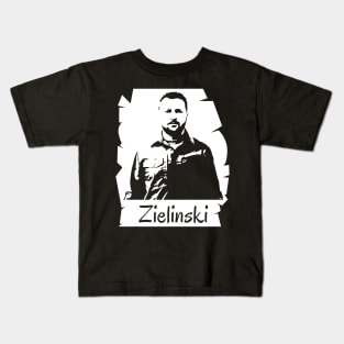 zelensky, white poster Kids T-Shirt